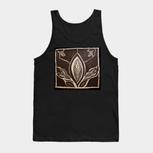 Mandala-esque Dark Tank Top